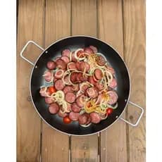 Frigideira Gourmet Pergaminho N30 - Antiaderente - Tamanho Família, Porções Grandes, Bife a Parmegiana.