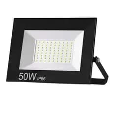 Refletor Led 50w Holofote bivolt Prova Dágua Ip67 Branco Frio