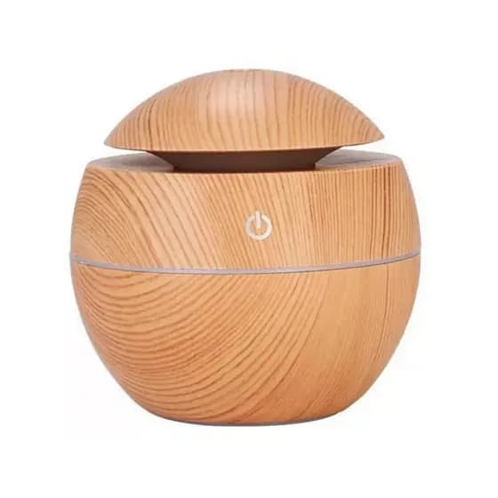 Mini Umidificador Aromatizador Ambientes Tipo Madeira
