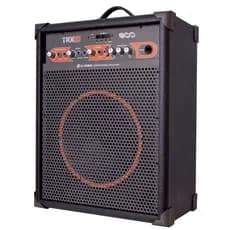Caixa amplificada profissional bluetooth, usb, radio, cubo guita. violão ll audio trx-10 igreja, bar