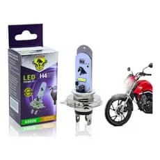 Led Moto Lampada Farol H4