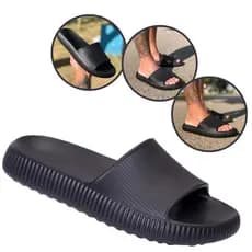 Chinelo Masculino Slide Nuvem Flyfeet 3D Confortável Antiderrapante Macio Lançamento