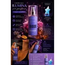 Body Splash Céu Celeste 200ml - Cheiro de Perfume Importado Feminino Longa Duração