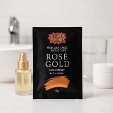 Mascara Facial Kit com 5/10/20 Rosé Gold Vitamina C