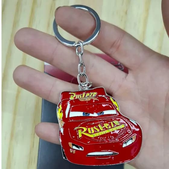 Chaveiro Metal Carros Disney Relâmpago McQueen – Original Etihome