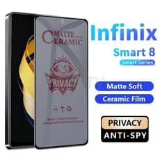 Capa Completa Protetor De Tela De Filme Cerâmico Para Infinix Zero 30 12 Hot 40i 30i 11s 10s 9 Smart 8 7 5 20C 10C Go