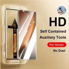 Protetor De Tela De Vidro Temperado Curvo Transparente HD Com Cobertura Total Para Honor Magic 8 7 RSR 6 5 4 Pro 400 Lit