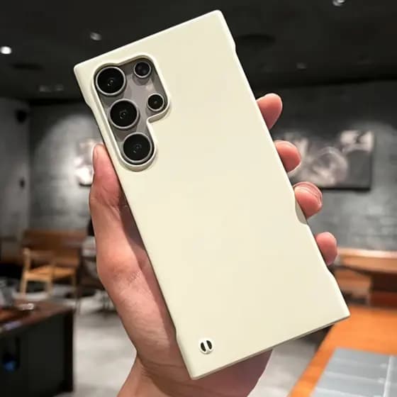 Ultra Fino Fosco PC Sem Moldura À Prova De Choque Caso De Telefone Duro Para Samsung Galaxy Note 20 Nota 10 Plus Anti-Im