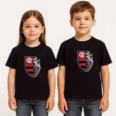 Camiseta Time Personalizada Camisa Futebol Infantil Unissex Presente