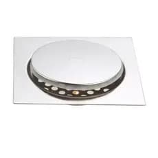 Ralo Inox Click Veda Cheiro 10x10 15x15cm Banheiro Cozinha Moderno