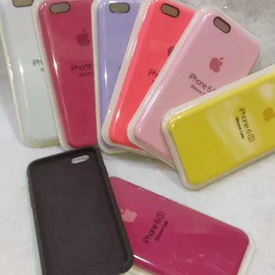 Capa Capinha Silicone Case para iPhone  6S/6G