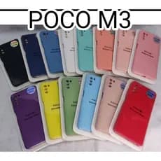 Capinha De celular Xiaomi Poco m3 Fina Em Silicone Macia Com Proteção Da Câmera(一)