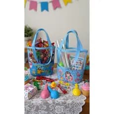KIT COM 10 BOLSINHA DE PRAIA PERSONALIZADAS- QUALQUER TEMA