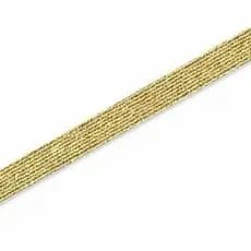 Elástico Chato Colombe 6mm nº12 São José 10m Cor Dourado Costura Artesanato Encadernação Agenda Planner Confecção DIY