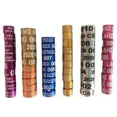 Anilhas Personalizadas De Marcação Para Coleiro 2,2mm Abertas ou Fechadas Alumínio Pacote Com 10 Unidades.