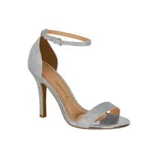 Sandalia Feminina Gisele Salto Alto Vizzano Original Festa Dourada Prateada Ouro Rosado Branco Preto