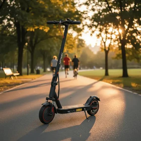 Patinete Elétrico Scooter Hitway H15 Pro 300W 30km/h Dobrável
