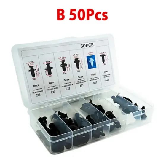 Parafuso fixa Prisioneiro lateral parachoque saia porta carro acabamento rebite teto paralama Honda GM Onix Ford Fiat Auto Fastener Clipe Mixed Car Body, Push Retainer, Pin Rivet, Pára-choques, Porta Trim, Painel, Clipes, Caixa ou Saco de Embalagem