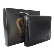 Carteira Masculina De Couro Com Ziper moderno Cartão Documentos Luxxo