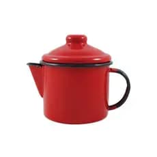 Bule para Chá Esmaltado - nº 10 - Vermelho - 600 ml (EWEL)