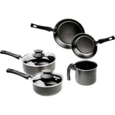 Jogo de Panelas Homecook Antiaderente 5 Peças Nigro