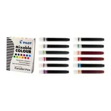 MIXABLE COLOUR CARTUCHOS DE TINTA CANETA PILOT PARALLEL PEN