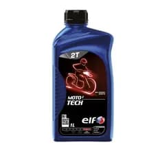 2 Unid. Lubrificante 2t Elf Moto Tech 2t 100% Sintético