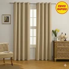 Cortina De Tecido Oxford 3,00x2,50 Metros Barata Full
