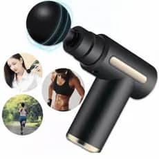 Massageador Elétrico Portátil Profissional Muscular Pistola Massageadora de Tecidos Profundos
