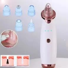 Removedor de Cravos Elétrico a Vácuo | Limpeza Facial Profunda Anti Acne | Aspirador de Poros