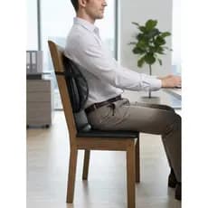 Encosto Lombar Ortopédico Ergonômico para Carro e Cadeira | Suporte Postural | Alívio da Dor e Fadiga nas Costas