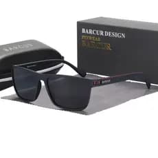 Óculos De Sol Barcur Polarizado TR90 Proteção Uv400 Viagem Pesca