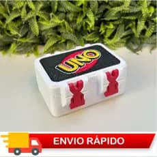 Caixa Box para jogo Uno baralho
