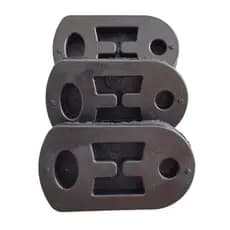 Borracha Coxim Escapamento Peugeot 206 Kit 3 Peças