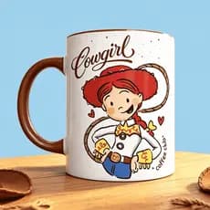 Caneca Jessie Cowgirl Toy Story Cerâmica 325ml – Coffee Club