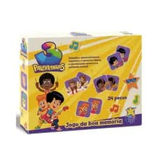 Jogo da Boa Memória - 3 Palavrinhas