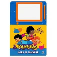 Lousa Magnética 3 Palavrinhas - Desenhe com Davi, Miguel e Sarah!