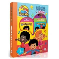 Box mini livros Deus é Amor - 3 Palavrinhas