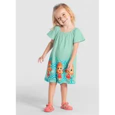 Vestido Infantil Sara 3 Palavrinhas - Conforto e Estilo para o Dia a Dia
