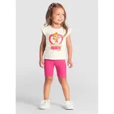 Camiseta Infantil Sara 3 Palavrinhas