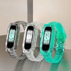 Pulseira Glacier Para Xiaomi Mi band 7 De Substituição Inteligente 6 5 4 3 Pulseiras