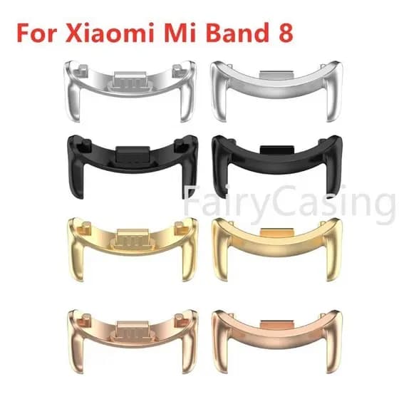 Conector De Pulseira De Relógio Para Xiaomi Mi Band 10 9 8 12mm 14mm Link Acessório Acessórios De Substituição Conectore