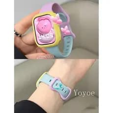 Capa Candy Color S11 + Pulseira S11 Macia Para Apple Watch 11 10 46MM 9 Ultra 2 49mm 44mm 40mm 45mm 41mm Banda 42mm 38mm