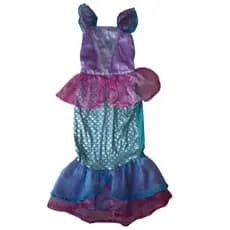 fantasia infantil Ariel pequena sereia