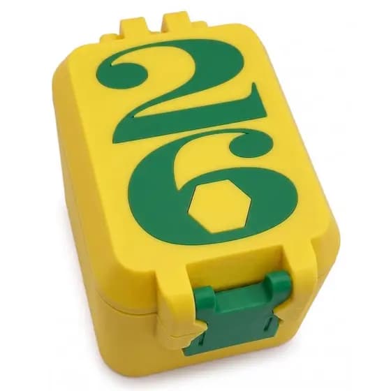 Caixa Organizadora Figurinhas Album 2026 Case Estojo 200 Fig copa