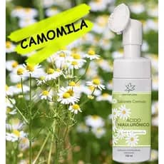 Sabonete De Acido Hialurônico e Camomila Com Esponjinha De Limpeza 150ml