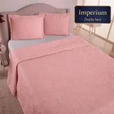 Colcha De Cama Dupla Face Imperium Disponível Em Diversas Cores E Tamanhos - PARISMAR