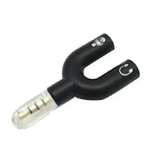 Adaptador Headset p3 para Fone Microfone P2 Áudio