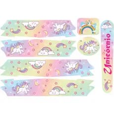 Adesivo Decorativo para Bicicleta Infantil Unicórnio Tubarão LOL Personalização de Bike