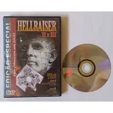 DVD Hellraiser - edição especial com o 2º e 3º filmes (original)